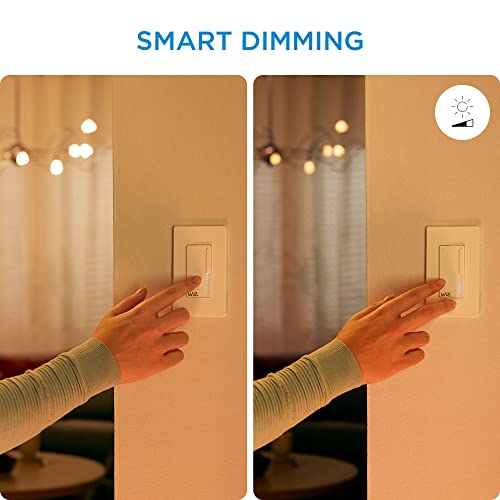 Image of WiZ Connected Dimmer Switch - 2 Pack - Connects to Your Existing Wi-Fi - Makes Any Dimmable Fixture Smart - No Hub Required - White