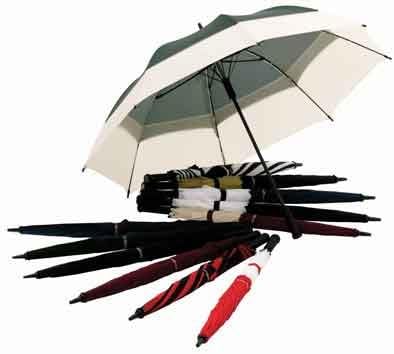 Windbrella Products Coro. 62-inch Golf Umbrella-Burgundy& Cream 10062BUCR