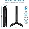 Aketo S-396 Ultra Strong Adjustable iPad Stand, Tablet Stand, Tablet Holder, Folding Universal size Compatible with every smartphone for great stability, Black #5