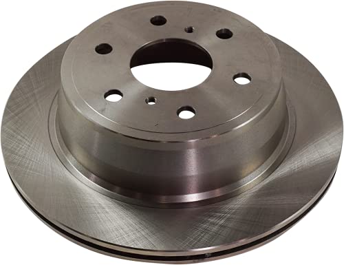 SureStop Rear, Driver or Passenger Side Brake Disc Compatible with 2007-2017 Chevrolet Silverado 1500, 2007-2017 Tahoe, 2007-2013 Avalanche, Fits 2007-2017 GMC Sierra 1500