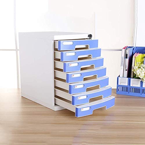 Office File Organizer File Cabinets Plastic Cabinets Data Storage File Box Folder Office Drawer Floor Desktop Supplies High Capacity Plastic Material - 29.5X39.4X43Cm Home Office Furniture ( Color : B #TOP2