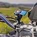Quad Lock Motorcycle Handlebar Mount Kit with Vibration Dampener and MAG Phone Case for iPhone 17 Pro Max