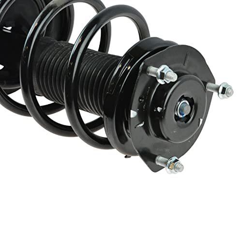 Image of TRQ Front and Rear Complete Strut Assembly & Shock Absorber Kit Complete Strut & Coil Spring Assembly Compatible with 2010-2015 Lexus RX350 2010-2014 RX450h