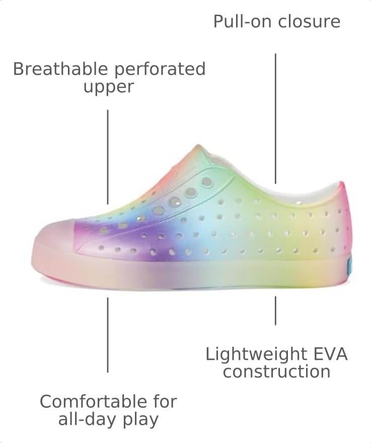 Image of Native Shoes Unisex-Kids Jefferson Print Sneakers