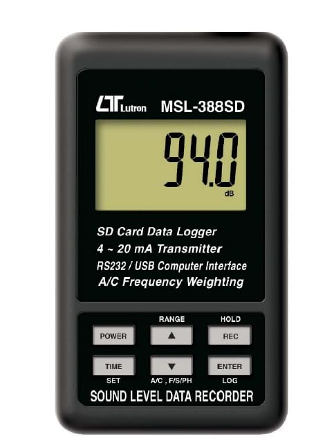 LUTRON SOUND LEVEL DATA RECORDER LUTRON MSL-388SD, SOLD BY TECHNO INSTRUMENTS, BANGALORE-picture-18