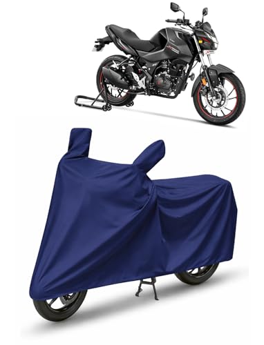 Image of Bike Cover for Hero Xtreme 160R with Side Mirror Pocket & Buckle Belt | HIGH Material Quality | Weather Resistant