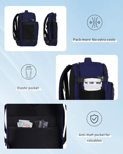 Image of ECOHUB Travel Backpack Airline Approved Under Seat Personal Item Bag