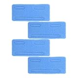 Artibetter 4 Pezzi Cuscinetti per Ossigeno in Flanella Blu