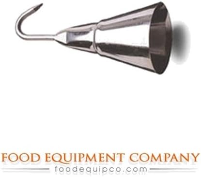 F Dick 9000615 Butcher Bell Scraper with Hook 6 stainless steel