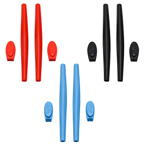 Pieds de rechange pour Oakleys Square Wire 2.0 manchons silicone de lunettes de soleil de sport