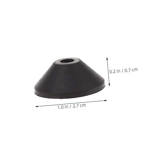 Kit de 12 piezas de arandelas de goma para tanque de inodoro miniatura 2