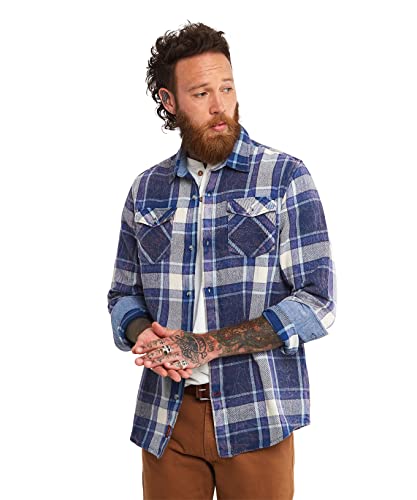 Chemise à carreaux Joe Browns bleu léger pour éviter les vêtements rigides