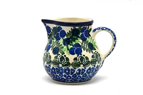Polish Pottery Creamer - 4 oz. - Huckleberry
