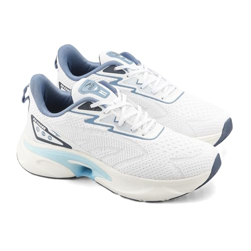 Image of ASIAN Powerplay-44 Running Shoes for Men | Lightweight Breathable Mesh Sports Sneakers with Cushioned Midsole, Strong Grip Sole | Gym, Walking & Training Shoes