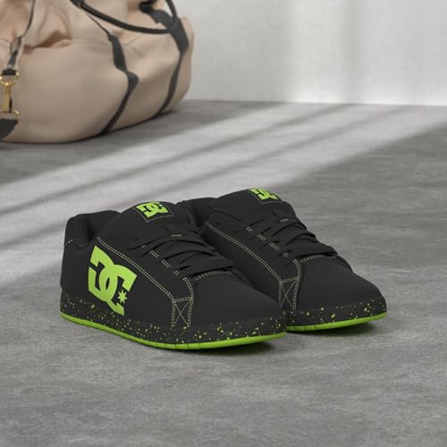 Gaveler- Black/Lime Green- 8 by DC SHOES - Used condition - Image 2