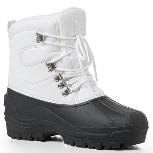 Polar Mens Snow Hiking Mucker Duck Grafters Waterproof Saftey Thermal Boots