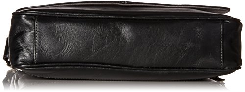 Deluxe Small Messenger Blk, Black, One Size4