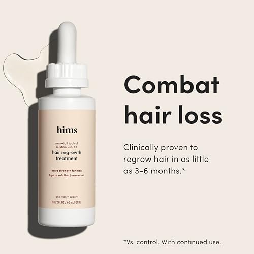 image for HIMS & HERS hims Extra Strength Hair Regrowth Treatment for Men with 5