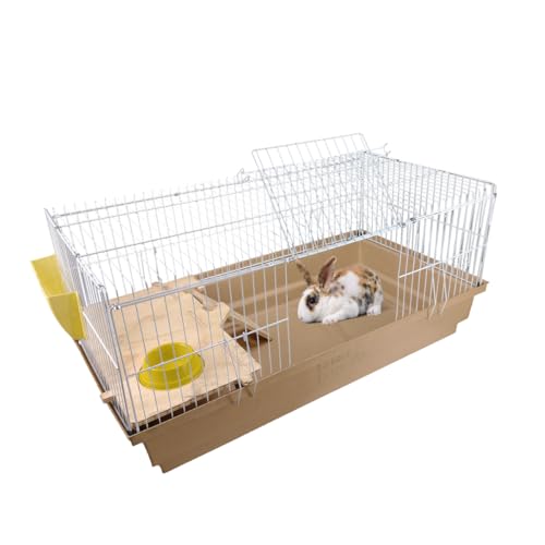 Gaiolas Bragança, Gaiola Coelho 100cm Confort Bragança Cor:bege