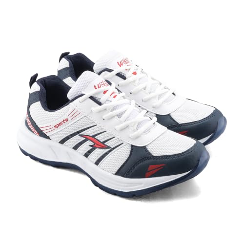 Image of ASIAN Wonder-21 Men's Running Shoes | Lace-Up Shoes with Lightweight Mesh Upper | Cushioned Comfort & Durable Grip for Daily Use