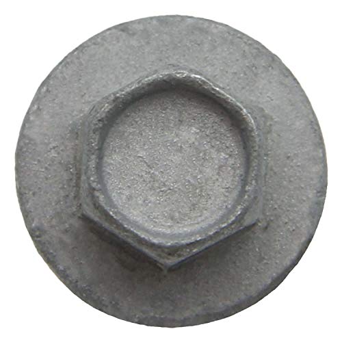 #17 X 4" Heavy Duty Structural Wood Screws - Exterior Coated Heavy Duty Wood Screws - Use For Fastening Ledger Boards, Large Timbers, Logs And More (50 Approx. Screw Count) #TOP4