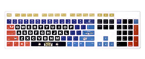 Funda de silicona para teclado Dell KM636 y KB216 miniatura 1