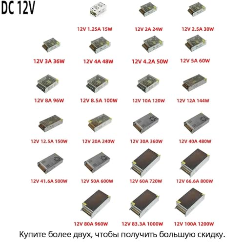 Adaptateur de source d'alimentation 12V transformateur à découpage 150W - 2