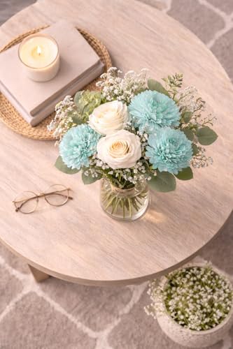 Image of Divyakosh Artificial Flowers for Decoration (VASE NOT Included), Pooja Room Decoration Items, Flowers for Vase, Diwali Decoration Items