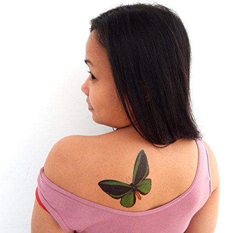 Large Butterfly Temporary Tattoos By Butterfly Utopia (12 Sheets) #TOP2