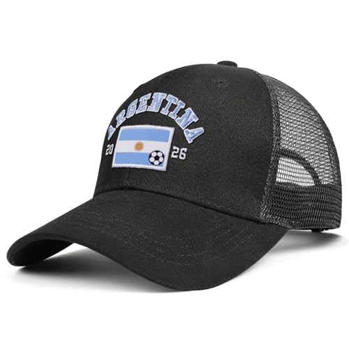 Image of Adjustable State Flag Trucker Hat Mesh Baseball Cap with Embroidered Patch for Men Women