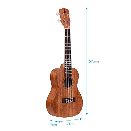 Ukulélé 23 Pouces Acoustique Ukulele for Les Enfants et Adultes pour la Pratique en Classe (Couleur : Natural, Size : 23… - Les Beatles, Paul McCartney, John Lennon, RIngo Starr, George Harrison Ukulélé 23 Pouces Acoustique Ukulele for Les Enfants et Adultes pour la Pratique en Classe (Couleur : Natural, Size : 23… – Image 6