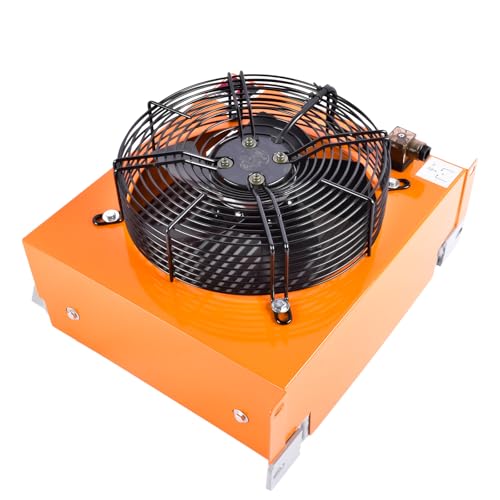 Image of Industrial Hydraulic Oil Cooler Flow Fan Radiator 90W 100L /min AC110V /60HZ | AH1012T-CA