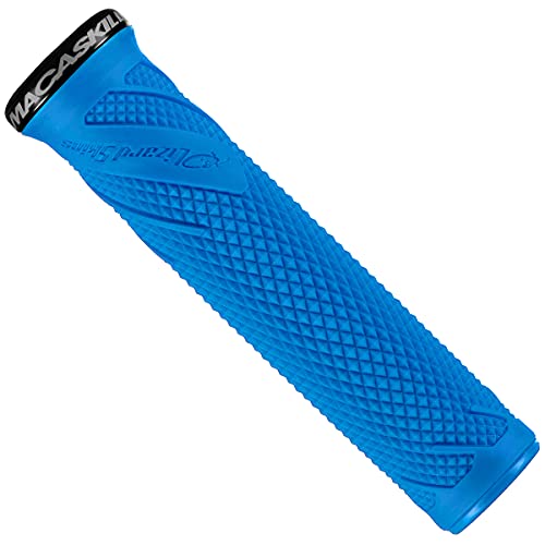 Lizard Skins Macaskill-Single Lock-on-Deja Blue-New22 Unisex Adult Handlebar, Depending on Model