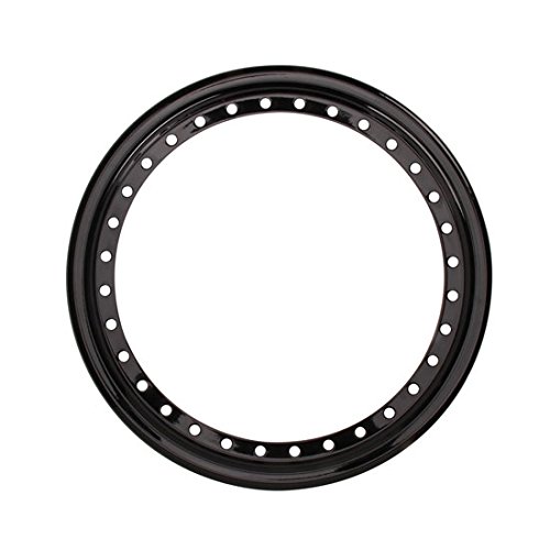 AERO 15 Inch Silver Outer Beadlock Ring, Lightweight Steel, 3-1/4