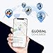 Promax Easyfind Mini Magnetic GPS Tracker, Strong Car Vehicle Tracking Anti-Lost Device, Hidden GPS Tracking for Car (1PC)
