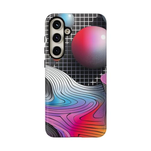 Coque Samsung S24 Plus paysage abstrait pour un style urbain coloré