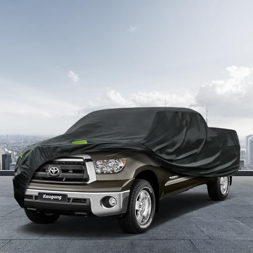 Kaugung Waterproof Truck Cover Fit Toyota Tundra from 2021 to 2025 (Crew Max/Double Cab), 7 Layers Heavyduty Full Pickup Cover All Weather Protection. by Kaugung - Image 6