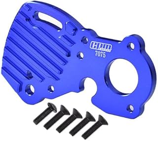 Aluminum 7075-T6 Motor Plate for Traxxas 1/10 E-Revo 2.0 VXL Brushless 86086-4 Upgrades - Blue