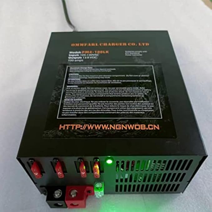 OMMFARL RV Converter | Multiple Capacities | RV Power Converter | RV Battery Charger 100 Amp 12 Volt Power Supply