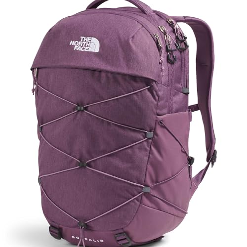 Image of The North Face Women's Borealis Commuter Laptop Backpack - Everyday Travel Bag, Laptop Sleeve, Reflective Details, Chroma Purple Light Heather /Hushed Lavender, One Size