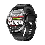HCPJY L13 Business Smart Watch Hommes Bluetooth Appel IP68 Étanche ECG Pression Fréquence Cardiaque Fitness Tracker Sport Smartwatch PK L16 L19(C)