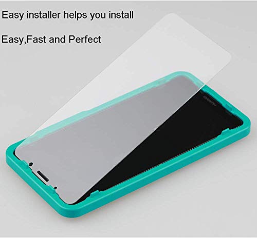 Ibywind Screen Protector For Huawei Mate10 Pro,With 2Pcs Tempered Glass,1Pc Backing Carbon Fiber Film [Fingerprint Reader,Easy To Install] #TOP2