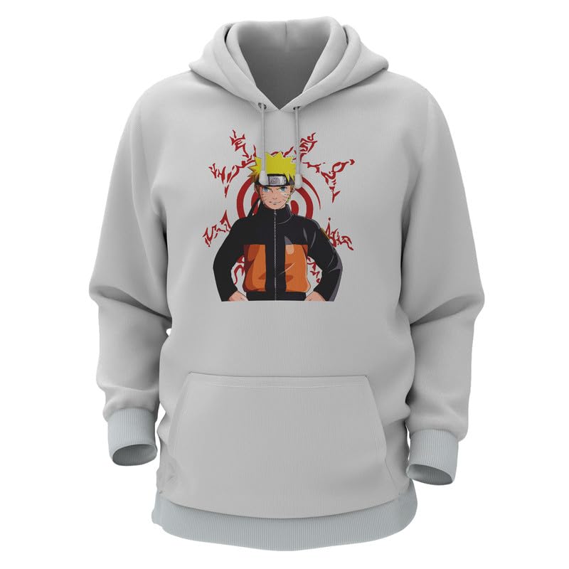 Cotton Hoodie for Men & Women | 350 GSM 100% Pure Cotton Outfit |Graphic Printed Casual Wear |Naruto-1|-picture-59