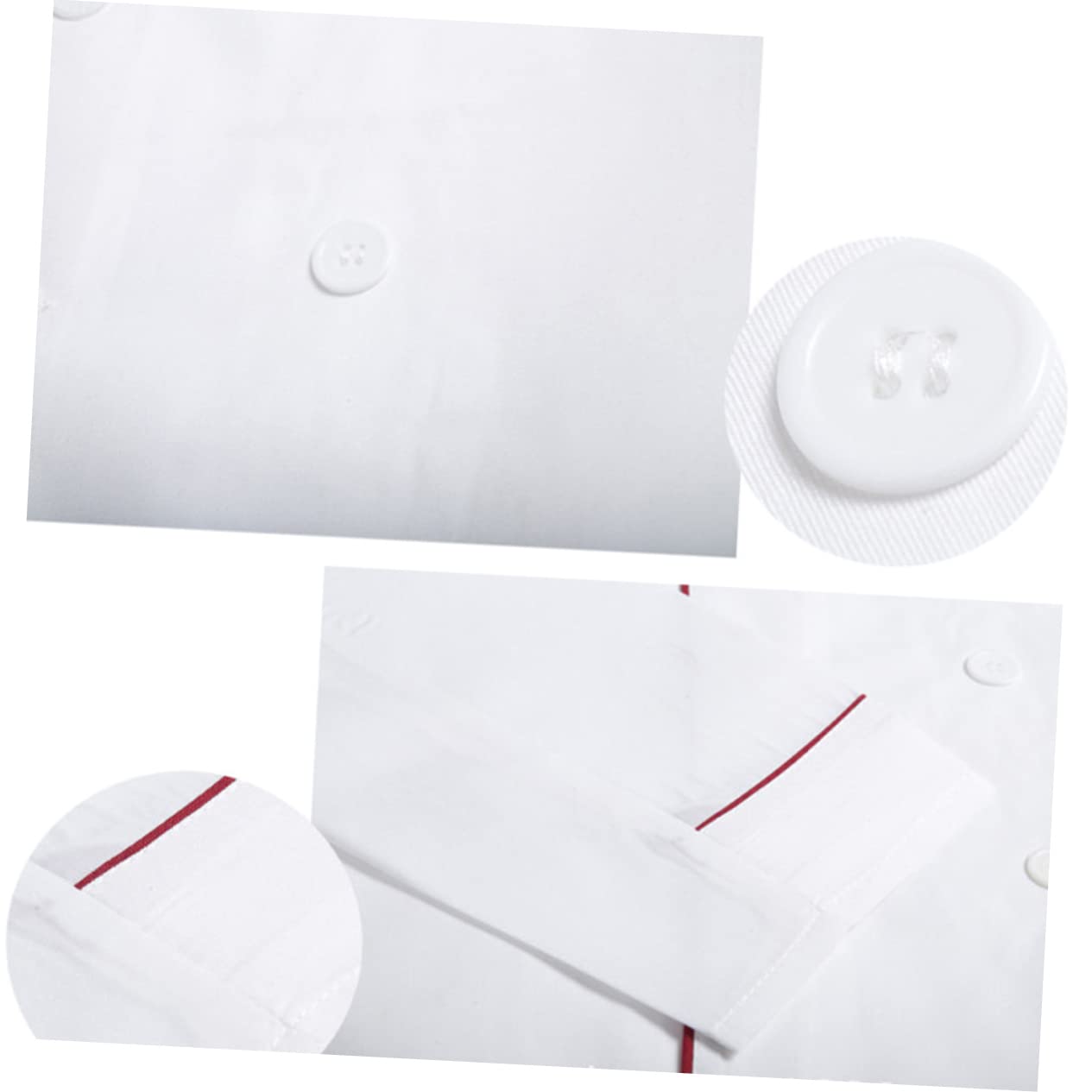 LIFKOME Casual Loose Chef Clothing Chef Jackets Unisex Chef Pants Chef Shirts Short Sleeve Chef Jacket for Men Apron Female Chef Clothes Short Sleeve Chef Jackets Cuisine Chef Coat White