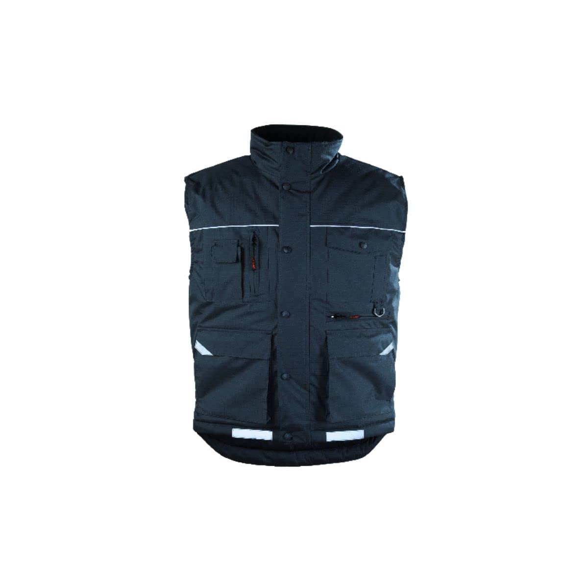 Gilet De Travail Ripstop Gris Et Noir Multi-Poches - Imperméable, Chaud Et Réfléchissant Coverguard XXL