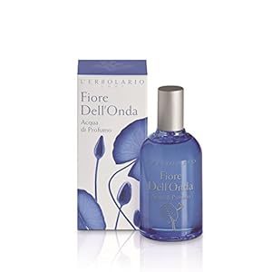 L’Erbolario, Parfum Unisexe Fiore Dell’Onda, Parfum pour Homme, Parfum pour Femme, Parfum Aquatique, Format 50 ml