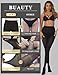 Buauty 2 Pairs 80D Tights for Women,Women's Sheer Black Tights,Soft Opaque Pantyhose and Stockings for Comfort and Elegance