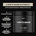 20,000mg 16x Strength Lions Mane Supplement Capsules Super Nootropic w. Ashwagandha & Rhodiola - Highest Potency Lion's Mane Mushroom Extract 50% Polysaccharides Brain Supplements for Memory and Focus