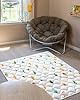 Odorless Premium Foam Baby Play Mat, Soft Microfiber Fabric Crawling Mat for Floor- Comfortable and Hypoallergenic, Non-Slip Cushioned Floor Playpen mat for Infants,Babies,Toddlers #5