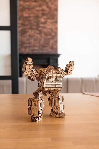 Wood Trick Timbertron Robot & Truck 3D Wooden Puzzles for Adults and Kids to Build - Rides up to 9 ft - Wooden Models Engineering DIY Project Mechanical 3D Puzzles Model Kits for Adults